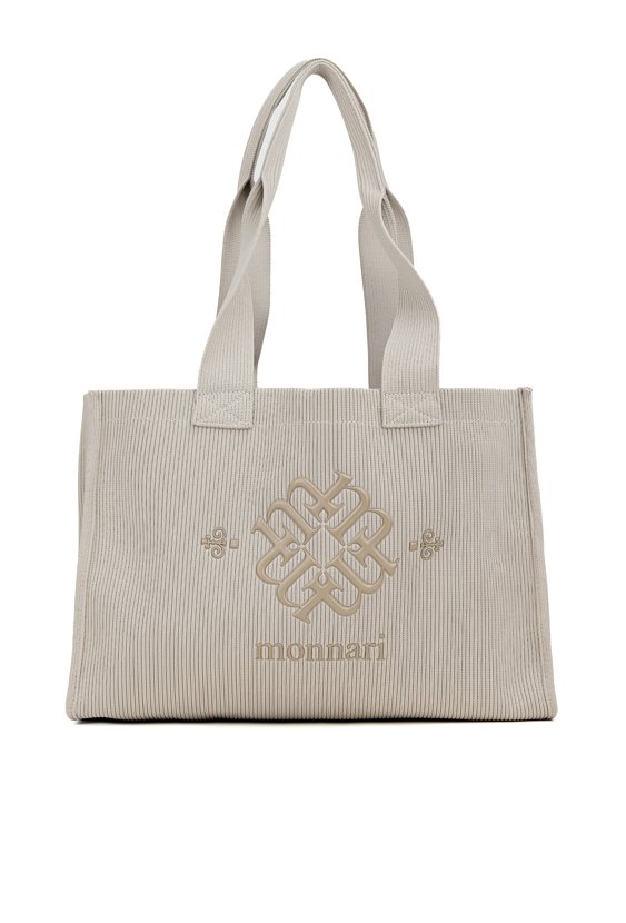 Shopper damski z logo