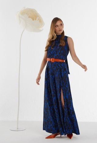 Zwiewna bluzka z szarfą