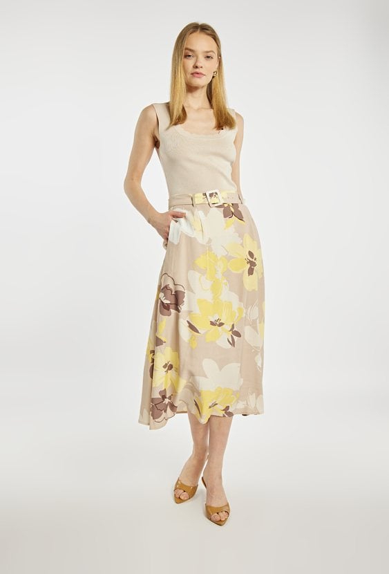 Spódnica damska z wzorem