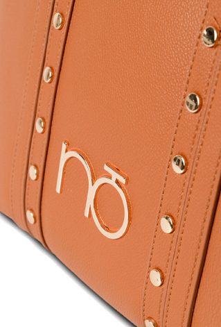 Shopperka NOBO z metalowymi nitami