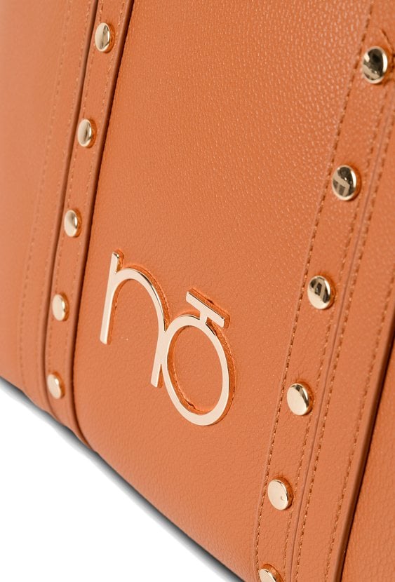 Shopperka NOBO z metalowymi nitami