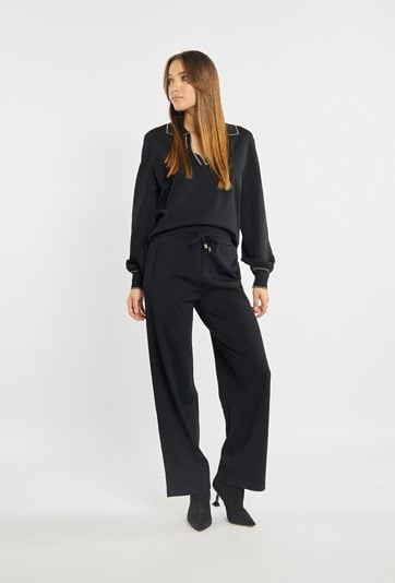 Spodnie z szeroką nogawką