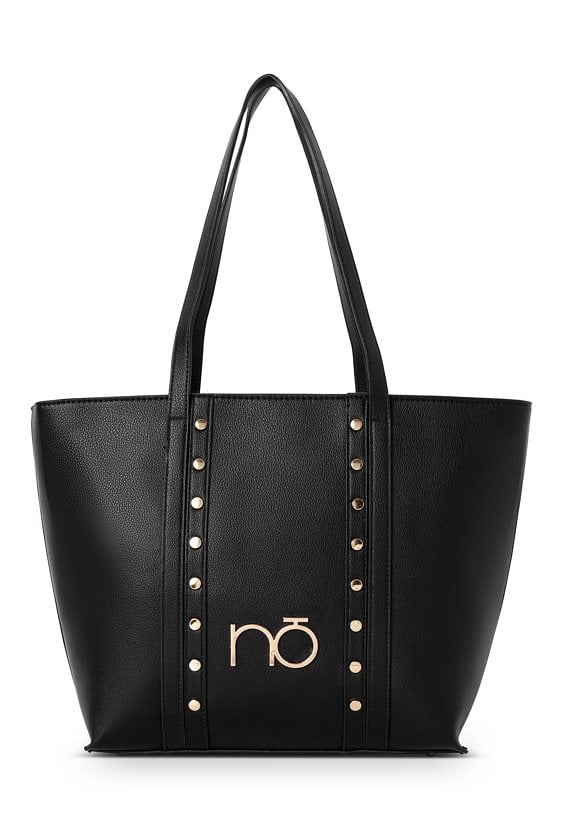 Shopperka NOBO z metalowymi nitami