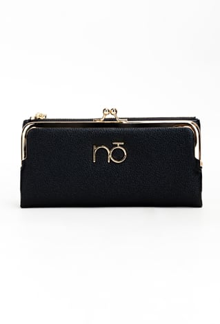 Portfel damski z zapięciem na bigiel