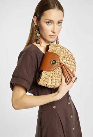 Uroczy koszyk crossbody