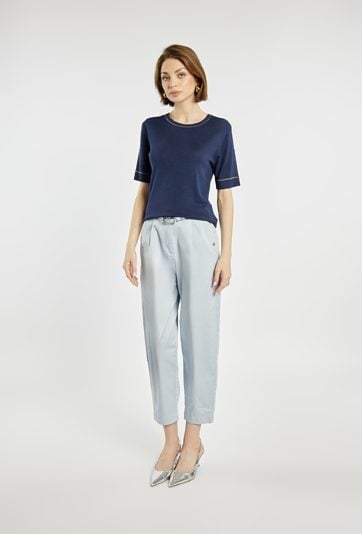 Sweter z krótkim rękawem