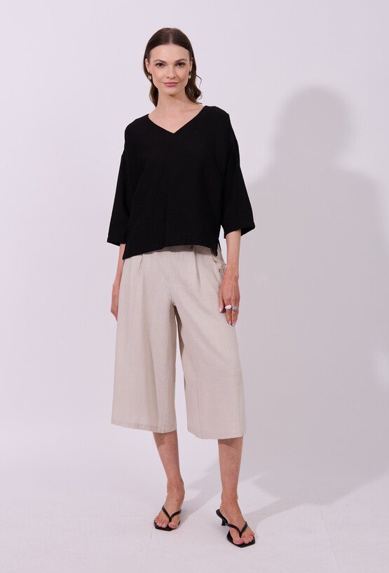 Spodnie culotte na lato