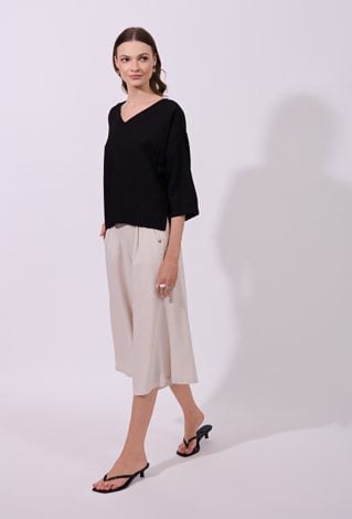 Spodnie culotte na lato