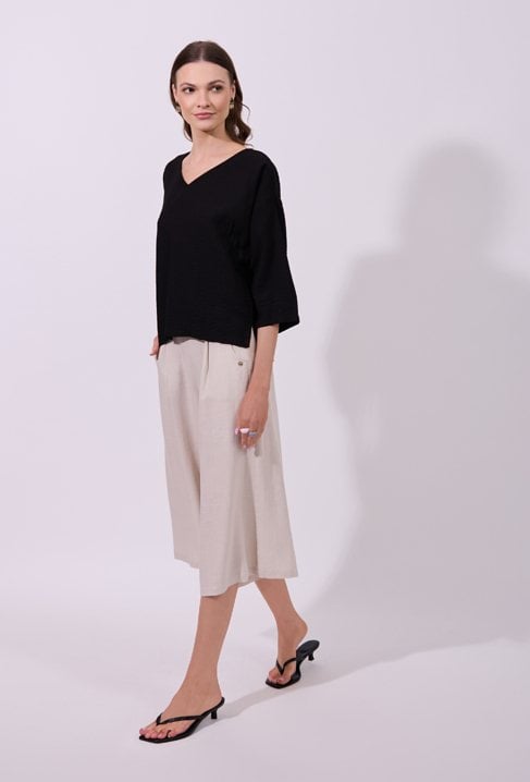 Spodnie culotte na lato