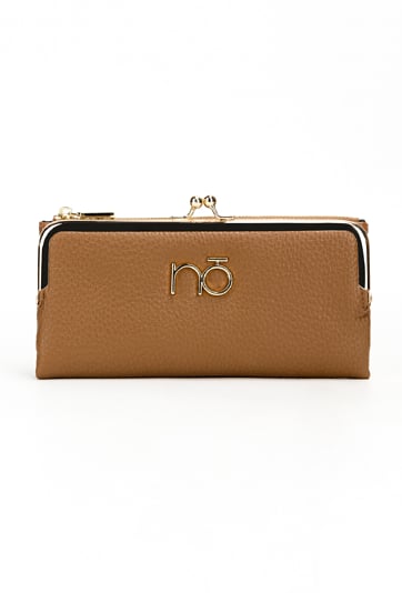 Portfel damski z zapięciem na bigiel