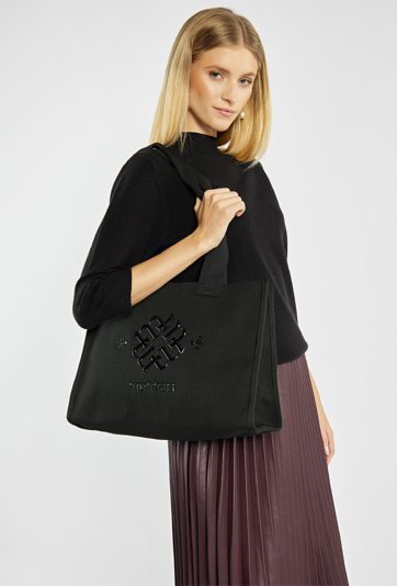 Shopper damski z logo