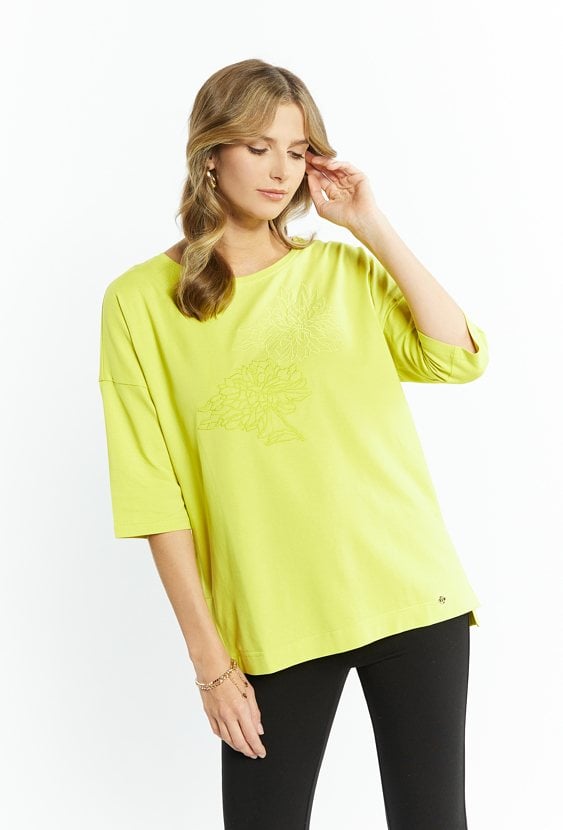 Dzianinowa bluzka damska