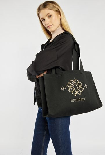 Shopper damski z logo