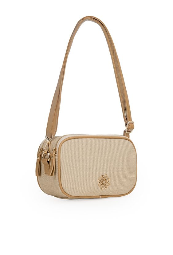 Torba crossbody dwukomorowa