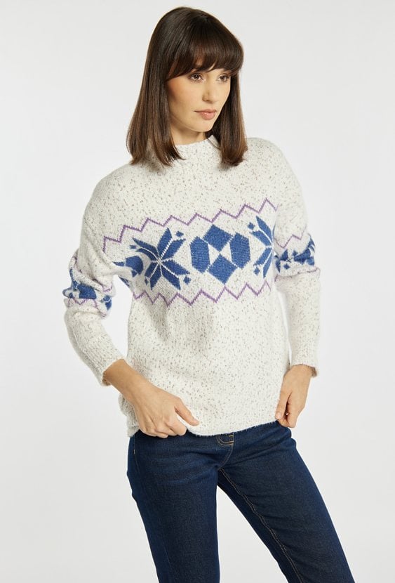 Sweter w świątecznym stylu