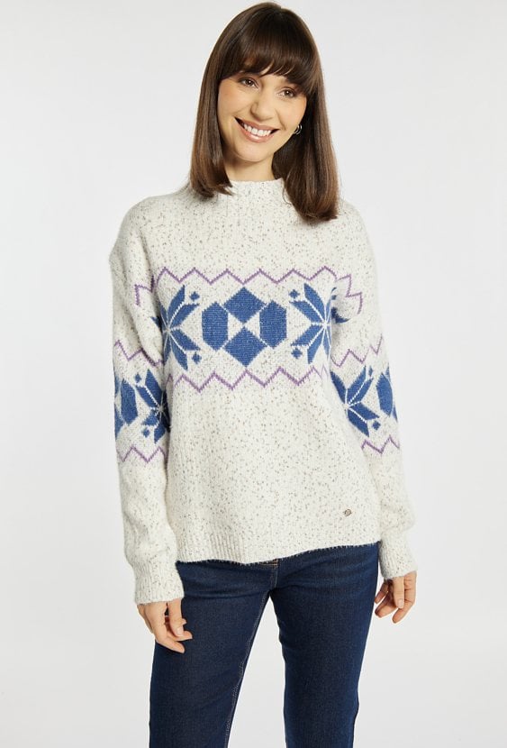 Sweter w świątecznym stylu