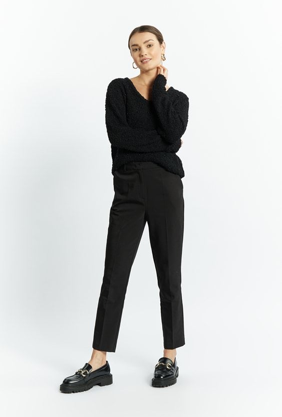 Sweter damski z dżetami