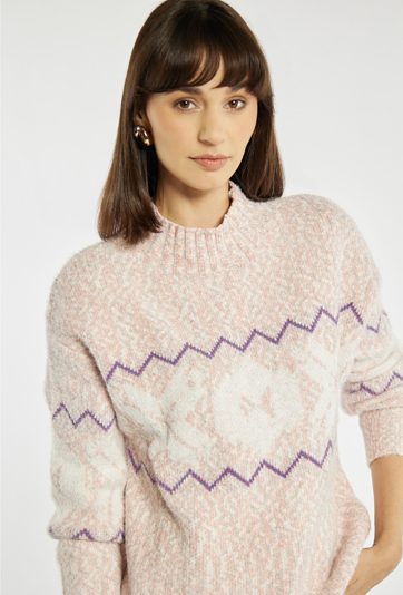 Sweter w świątecznym stylu