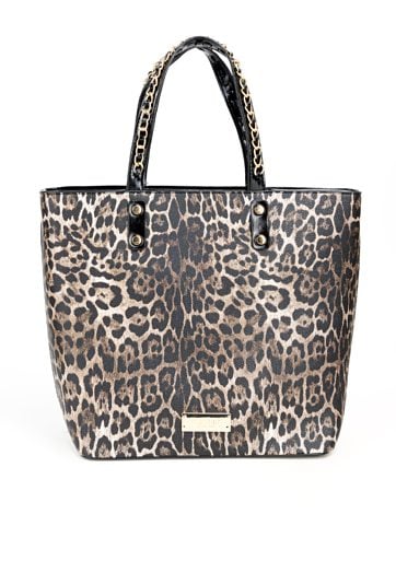 Duża, wzorzysta  torebka