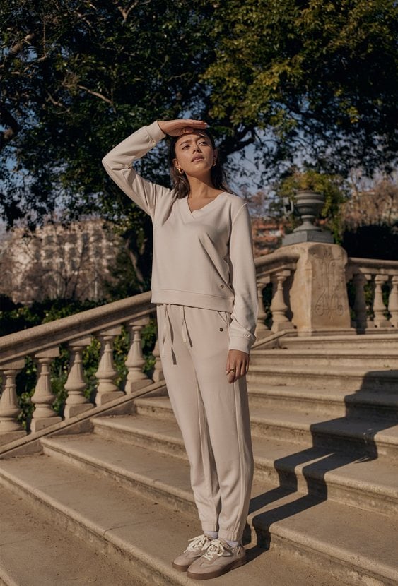 Spodnie dresowe z modalem