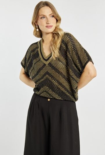 Casualowy sweter z bawełny