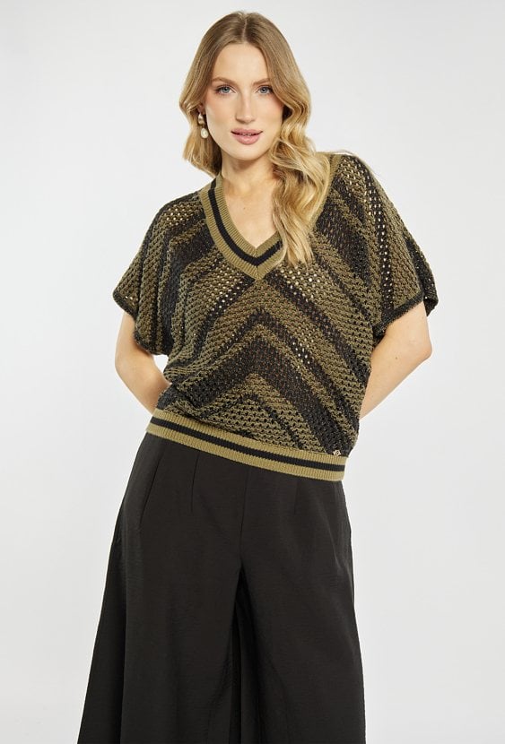 Casualowy sweter z bawełny