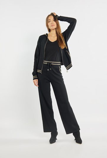 Wiskozowe spodnie damskie