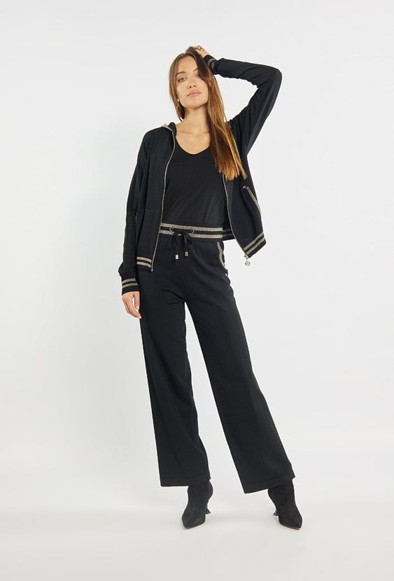 Wiskozowe spodnie damskie