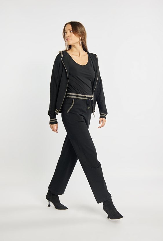 Wiskozowe spodnie damskie