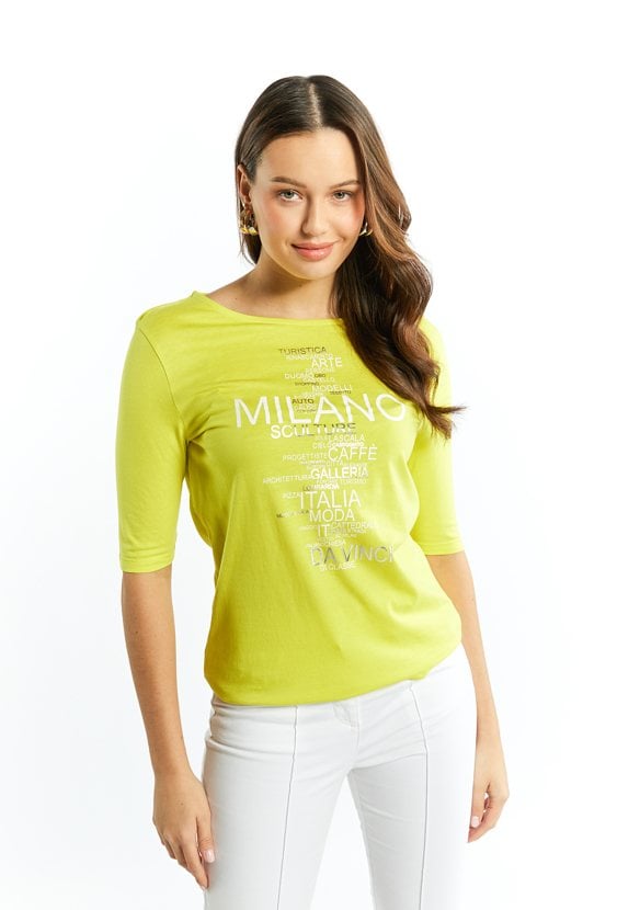 T-shirt damski z nadrukiem