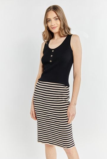 Dzianinowa spódnica