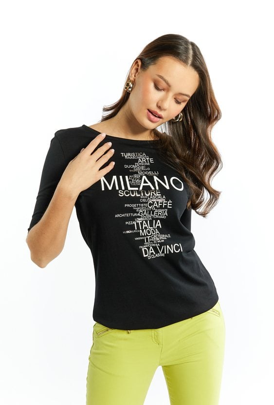 T-shirt damski z nadrukiem