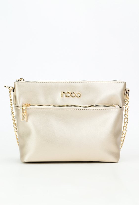 Torebka na pasku z łańcuszkiem