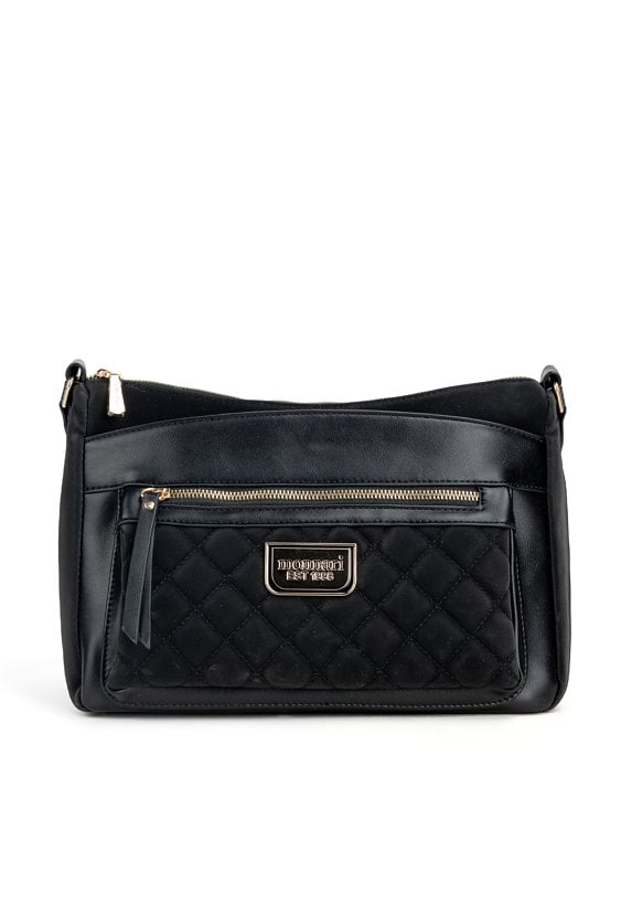 Torba damska z pikowaną kieszonką