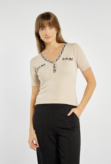 Sweter na krótki rękaw