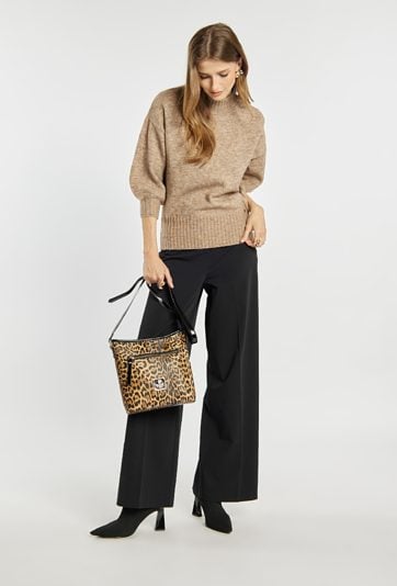 Torebka damska ze zwierzęcym motywem