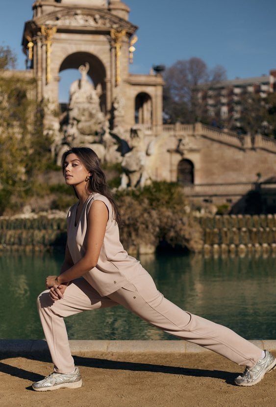 Proste spodnie z modalem