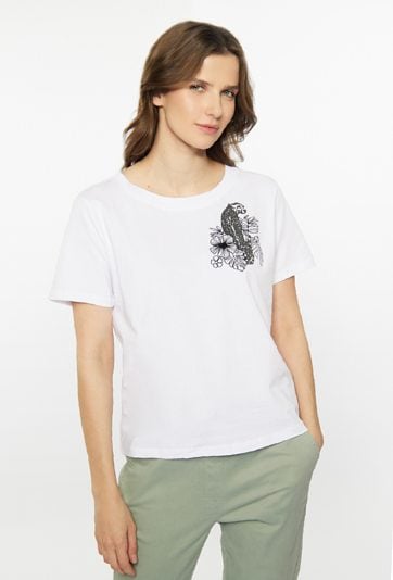 T-shirt damski z nadrukiem