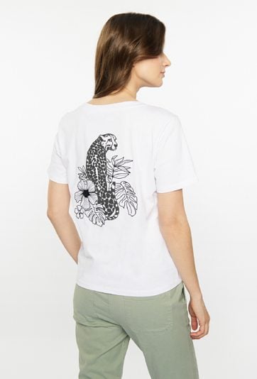 T-shirt damski z nadrukiem