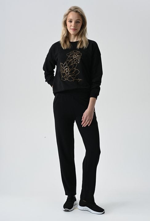 Proste spodnie z modalem