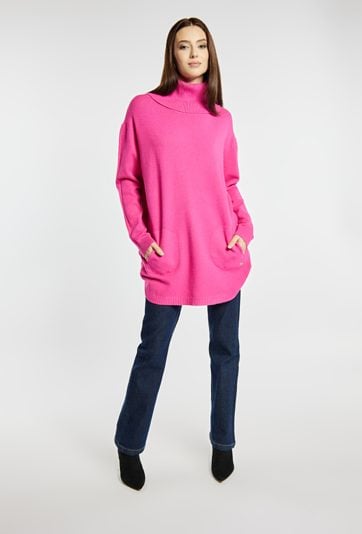 Sweter damski z golfem