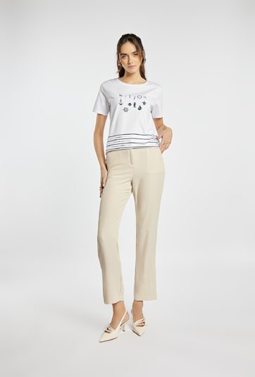 T-shirt z wzorem