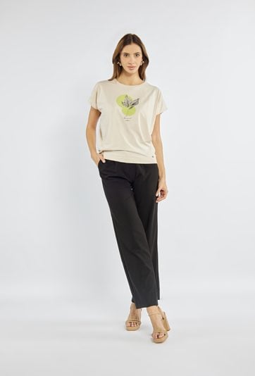 T-shirt z bawełną