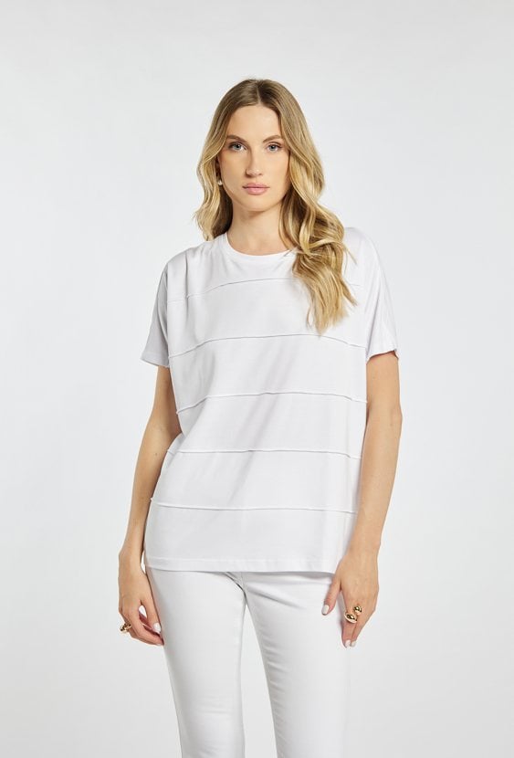 T-shirt damski z modalu