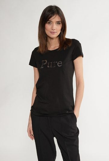 T-shirt damski z napisem