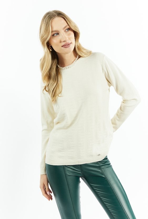 Cienki sweter damski