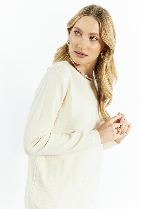 Cienki sweter damski