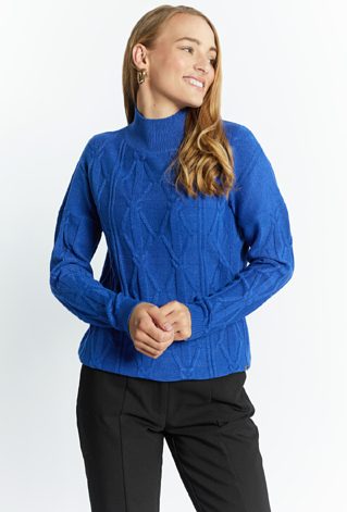 Sweter z półgolfem