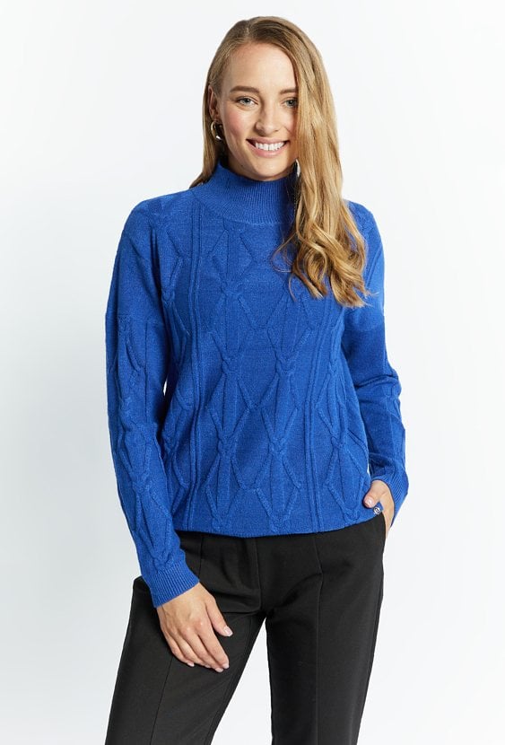 Sweter z półgolfem