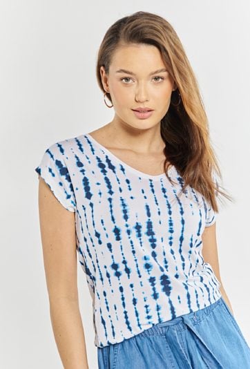 T-shirt damski z wiskozy